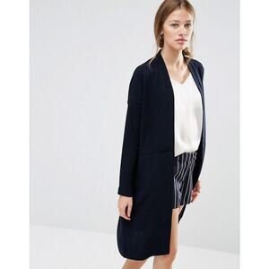 Just Female Navy Blue Brazil Kimono Size XS Pockets